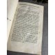 Bible de Carrières complet en 10 vol in octavo 1802 solide exemplaire relié cuir sur papier vergé ancien .