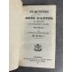 Grenoble annuaire statistique de la cour royale de 1840 a 1851 relié pour Repellin Noblesse Dauphiné