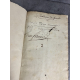 Alexandre Duval Manuscrit autographe de sa pièce le Tyran domestique vers 1805