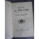 Lamartine Trois mois au pouvoir Edition originale PAris Michel Levy 1848