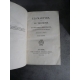 Chateaubriand François rené de Les Martyrs Paris Le Normant 1822 reliée aux armes college Louis le Grand (4e édition)