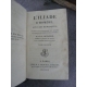 Homère Iliade et Odyssée traduction de Bitaubé 1819 reliure en veau Complet 8 volumes