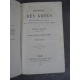 Duruy Victor Histoire des Grecs Hachette 1883 bel exemplaire livre de référence.