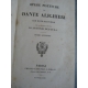 Dante Alighieri Opère poetiche con note di Antonio Buttura Parigi Lefevre 1823 divina commedia