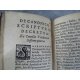 Précieuse Bible Biblia sacra du célèbre imprimeur Plantin à Anvers en 1629 complet