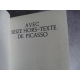 Pierre Louys Picasso Mime des Courtisanes Collection privilège numéroté pleine reliure éditeur