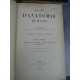 Testut Traité d'anatomie humaine Paris 5eme édition 1904-1905 nombreuses figures anatomiques