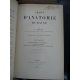 Testut Traité d'anatomie humaine Paris 5eme édition 1904-1905 nombreuses figures anatomiques