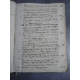 Manuscrit XVIIIe livre de raison de juillet 1785 a juillet 1785 Economie Comptabilité Dépenses achats voyages histoire