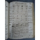 Manuscrit XVIIIe livre de raison de juillet 1785 a juillet 1785 Economie Comptabilité Dépenses achats voyages histoire