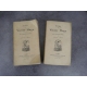 Victor Hugo précieuses éditions Lemerre Les contemplations Autrefois Aujourd'hui 1875 du vivant de Hugo