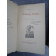 Alphonse Daudet Lettres de mon Moulin, Le petit chose Editions Lemerre Beau papier 1880