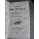 Gabourd Amédée histoire de France des origines à nos jours 3/3 vol 1840 bien reliés.