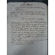 Manuscrit XVIIIe livre de raison de juillet 1785 a juillet 1785 Economie Comptabilité Dépenses achats voyages histoire